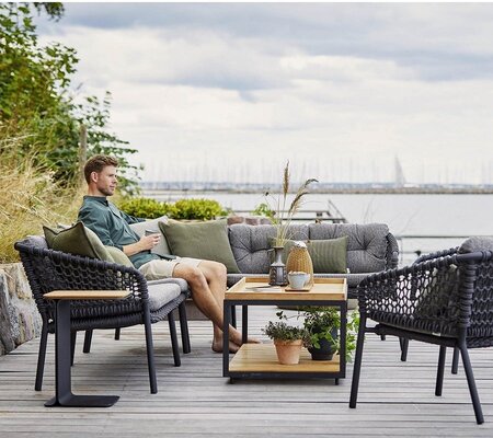 Cane-Line Ocean 2-Sitzer Sofa-Modul Soft Rope (5526)