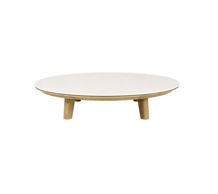 Cane-Line Aspect Coffee Table Base Dia. 144 (50807)-Travertine