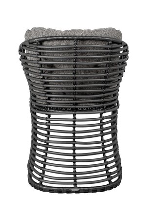 Cane-line Basket chair (54100)-Dark Grey Cane-Line Wove-Graphite