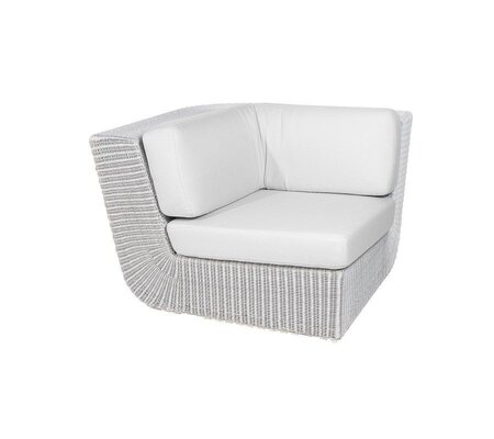 Cane-Line Savannah Eckmodul (5538) - White grey - White