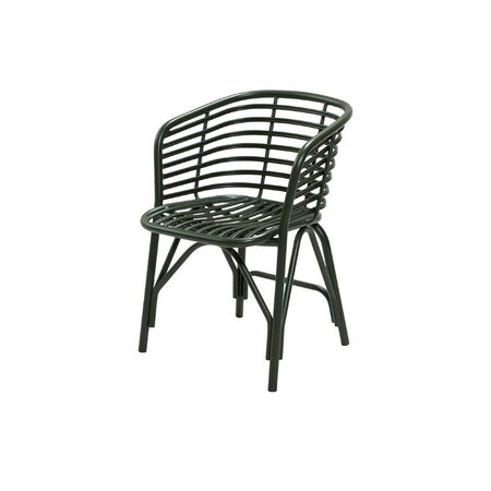 Cane-Line Blend Stuhl Outdoor 57430 - Dark Green, Aluminium/Ohne KIssen
