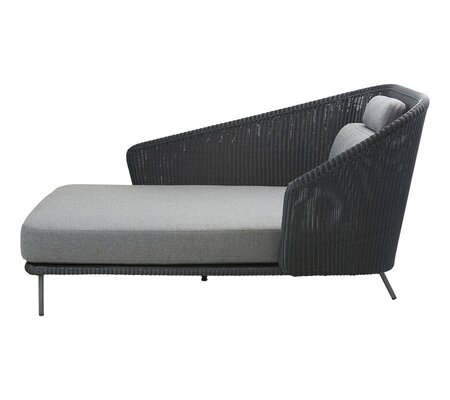 Cane-Line Mega Daybed Inkl. Grey Kissensatz - Rechts