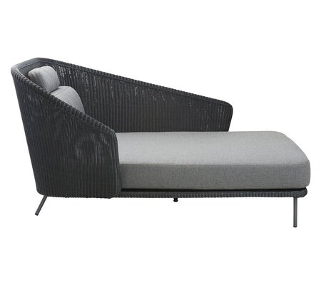 Cane-Line Mega Daybed Inkl. Grey Kissensatz - Links