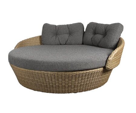 Natural Cane-Line Flat Weave & Dark Grey Cane-Line Wove