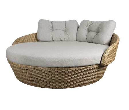 Natural Cane-Line Flat Weave & Light Brown Cane-Line Wove