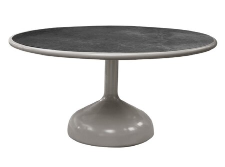 Cane-Line Glaze - Esstisch - Fossil Schwarz - Keramik