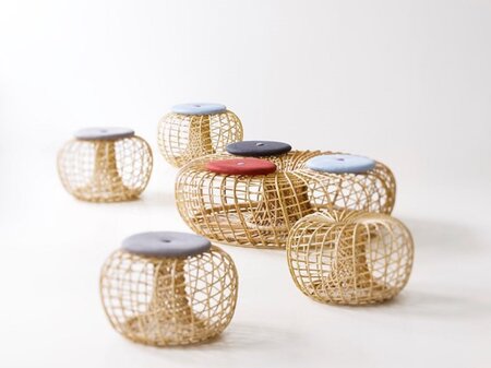 Cane-Line Nest Hocker Gross