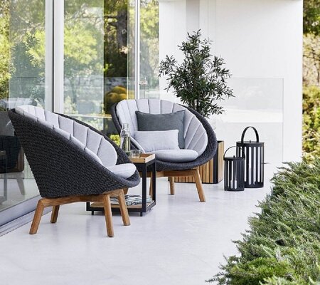 Cane-line Peacock 2-Sitzer sofa, Cane-line Soft Rope (5558)