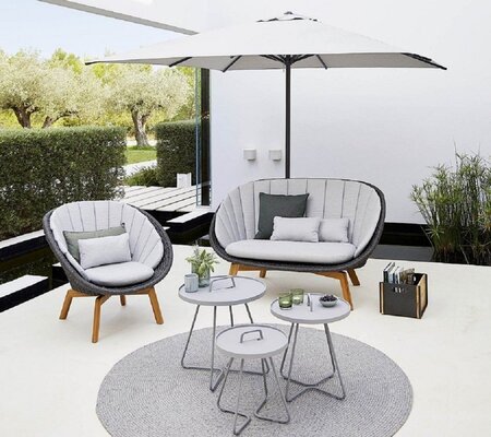 Cane-line Peacock 2-Sitzer sofa, Cane-line Soft Rope (5558)