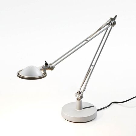 Luceplan Berenice Tavolo Piccolo Schreibtischleuchte - aluminium/Aluminium/Diffusor aluminium