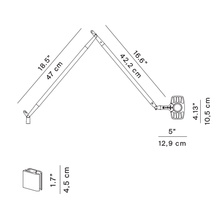Luceplan Otto Watt Wandleuchte LED