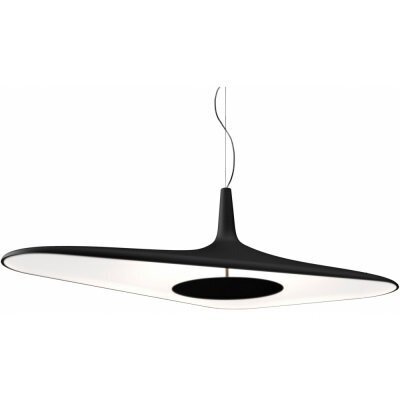 Luceplan Soleil Noir Pendelleuchte - Schwarz/Weiss