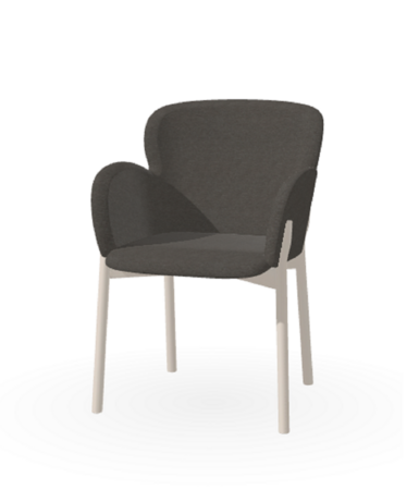 Ton Lounge-Sessel Merano-B276 White Powder-Lerma 882