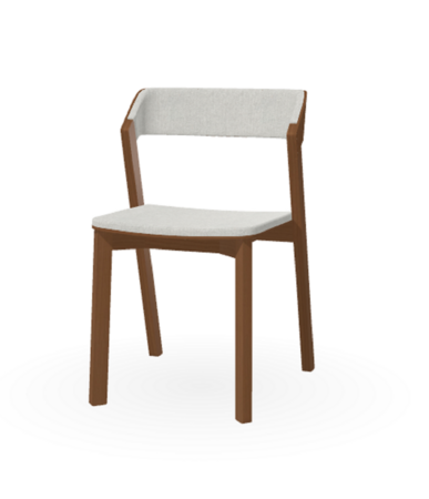 Ton Stuhl Merano mit Polsterung-Nougat (B114)-Luciana 838