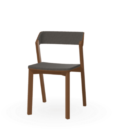 Ton Stuhl Merano mit Polsterung-B114 nougat-Lerma 882