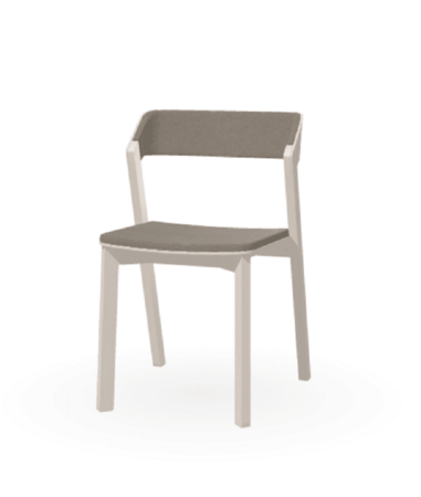 Ton Stuhl Merano mit Polsterung-B276 White Powder-Lerma 801