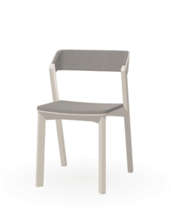 Ton Stuhl Merano mit Polsterung-B276 White Powder-Lerma 818