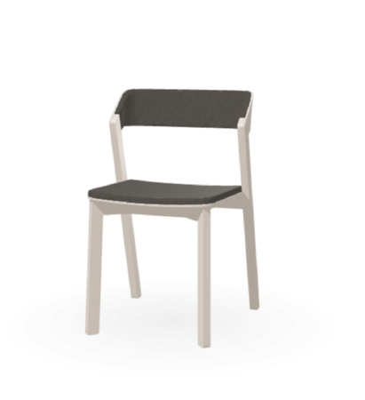 Ton Stuhl Merano mit Polsterung-B276 White Powder-Lerma 882