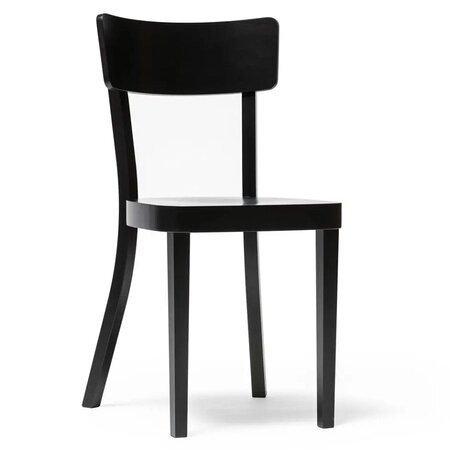 Ton Stuhl Ideal - Black Grain (B123)