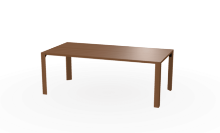 Ton Tisch Ink-Nougat (B114)-90 x 160 cm