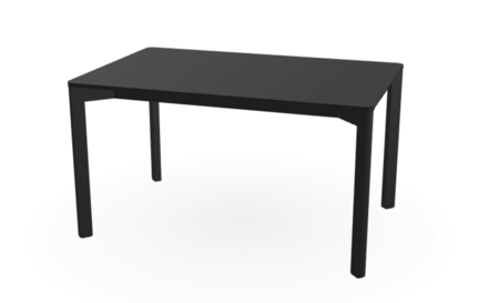 Ton Tisch Lasu - B123 black grain - 100 × 220 cm