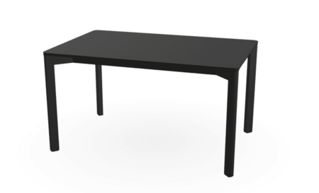 Ton Tisch Lasu - B123 black grain - 100 × 240 cm