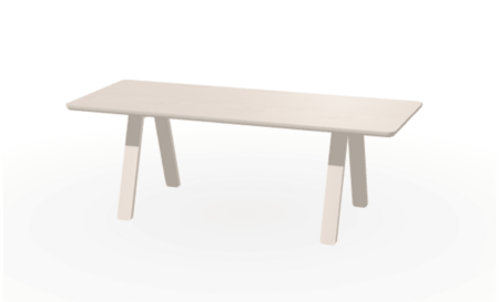 Ton Tisch Stelvio - White Powder (B276) - 120×350cm
