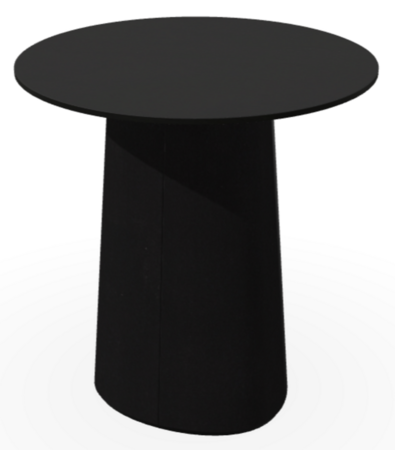 Ton p.o.v. coffee table 473 - Beistelltisch - B105 Dark Wenge - B105 Dark Wenge - Niedrige Abschrägung