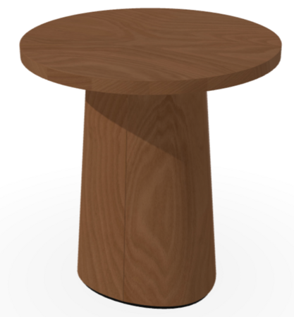 Ton p.o.v. coffee table 473 - Beistelltisch - B114 Nougat - B114 Nougat - Gerade Kante