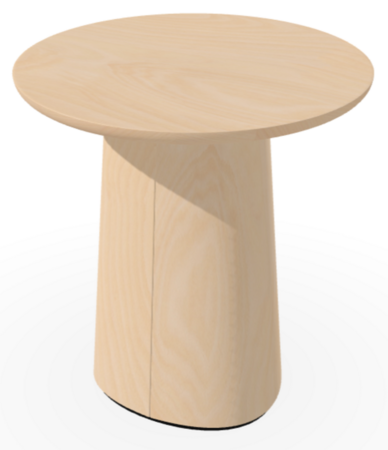 Ton p.o.v. coffee table 473 - Beistelltisch - Natural (Lackiert) - Natural (Lackiert) - Niedrige Gerundete Kante