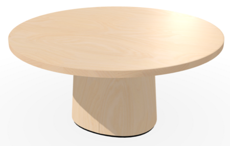 Ton p.o.v. coffee table 474 - Couchtisch - Natural (Lackiert)-Natural (Lackiert)-Gerade Kante