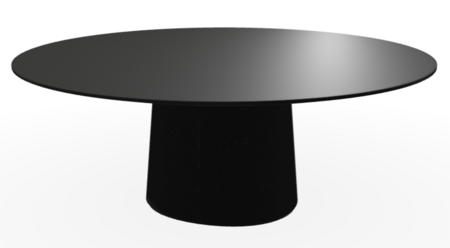 Ton p.o.v. coffee table 474 - Couchtisch - B123 Black Grain-B123 Black Grain-Gerade Kante 110