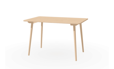 Ton Tisch Ironica - Natural - 80 × 80 cm