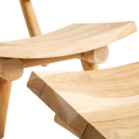 Muubs Chair And Footstool Set Dakota