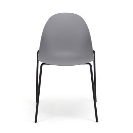Muubs Dining chair Cocoon -  Anthracite/Black