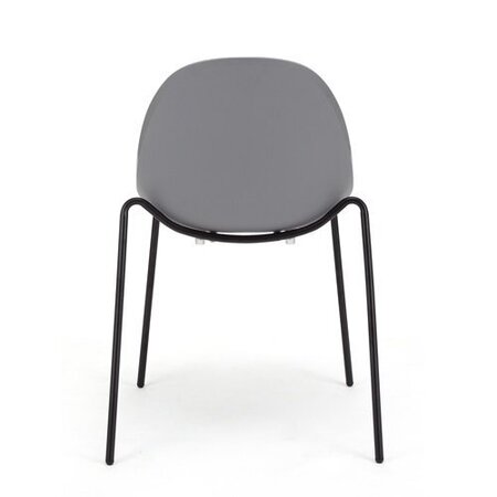 Muubs Dining chair Cocoon -  Anthracite/Black