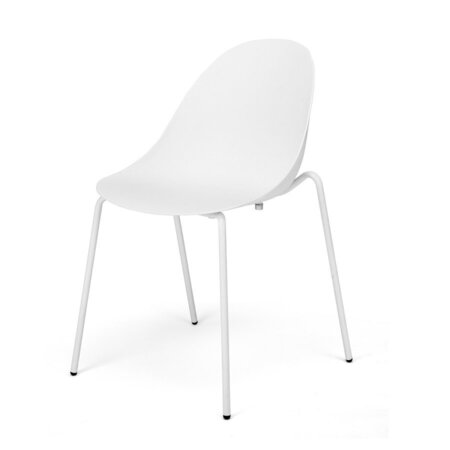 Muubs Dining chair Cocoon -  White