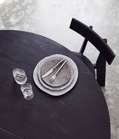Muubs Dining Table Space Black Ø150