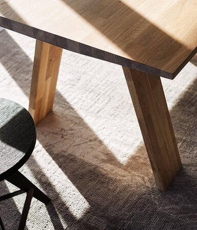 Muubs Rug Surface Grey - Sand Pattern