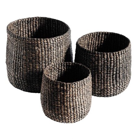 Muubs Basket Round S/3 L-M-S - Black