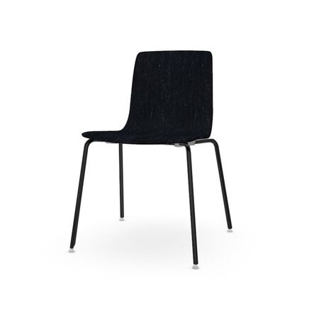 Arper Aava Metallgestell Stuhl-Birke schwarz
