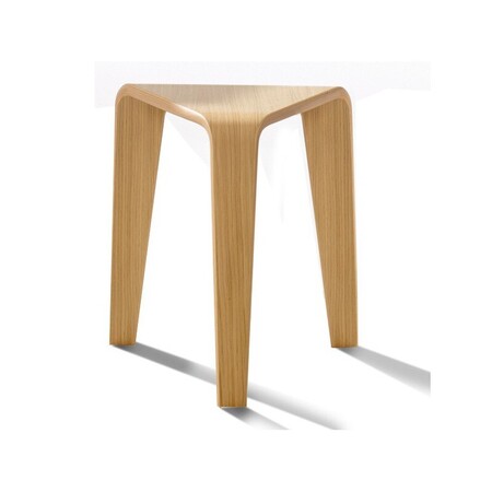 Arper Ply 3800 Hocker Höhe 44 cm-Eiche