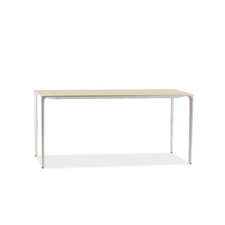 Arper Nuur 180 x 79 cm Gestell Weiß Tisch