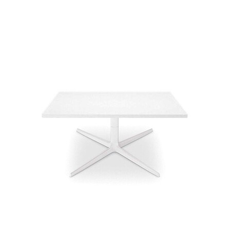 Arper Fred H 36,4 Quadratisch Couchlltisch - Weiss Lackiert