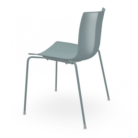 Arper Catifa 46 0251 Einfarbig Stuhl-Petrol PO117