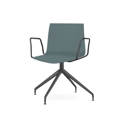 Arper Catifa 46 0368 Drehfussgestell Stuhl-Petrol PO117
