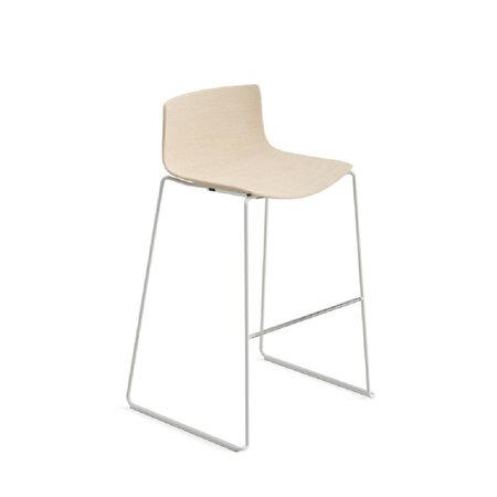 Arper Catifa 46 H 101cm Barhocker - White -Eiche gebleicht