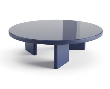 Arper Roopa 7300 - Runder Beistelltisch - V76 Midnight Blue