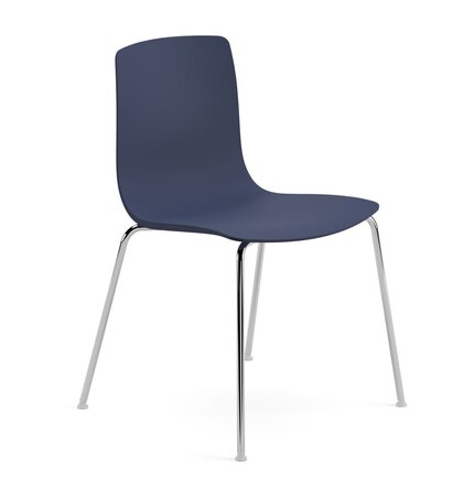 Arper Aava 02 - 7600 - Stuhl - Chrom - PG00014 - Blau