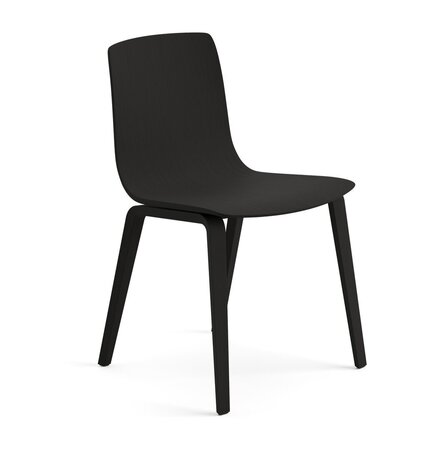 Arper Aava 02 - 7625 - Stuhl - L0006 - Schwarz - L0006 - Schwarz